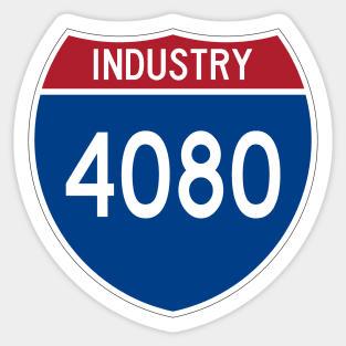 Industry Rule 4080 by Basement Mastermind Sticker